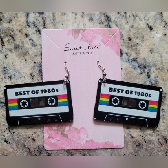 Jewelry - Casette Earrings Retro✨️